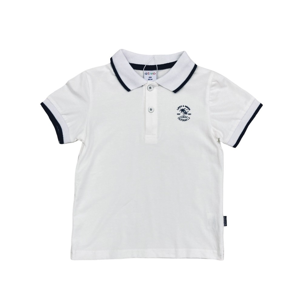 polo baby jersey 12/36 mesi