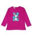 t-shirt girl cotone 3/7 anni