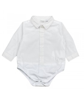 camicia a body baby 3/24 mesi