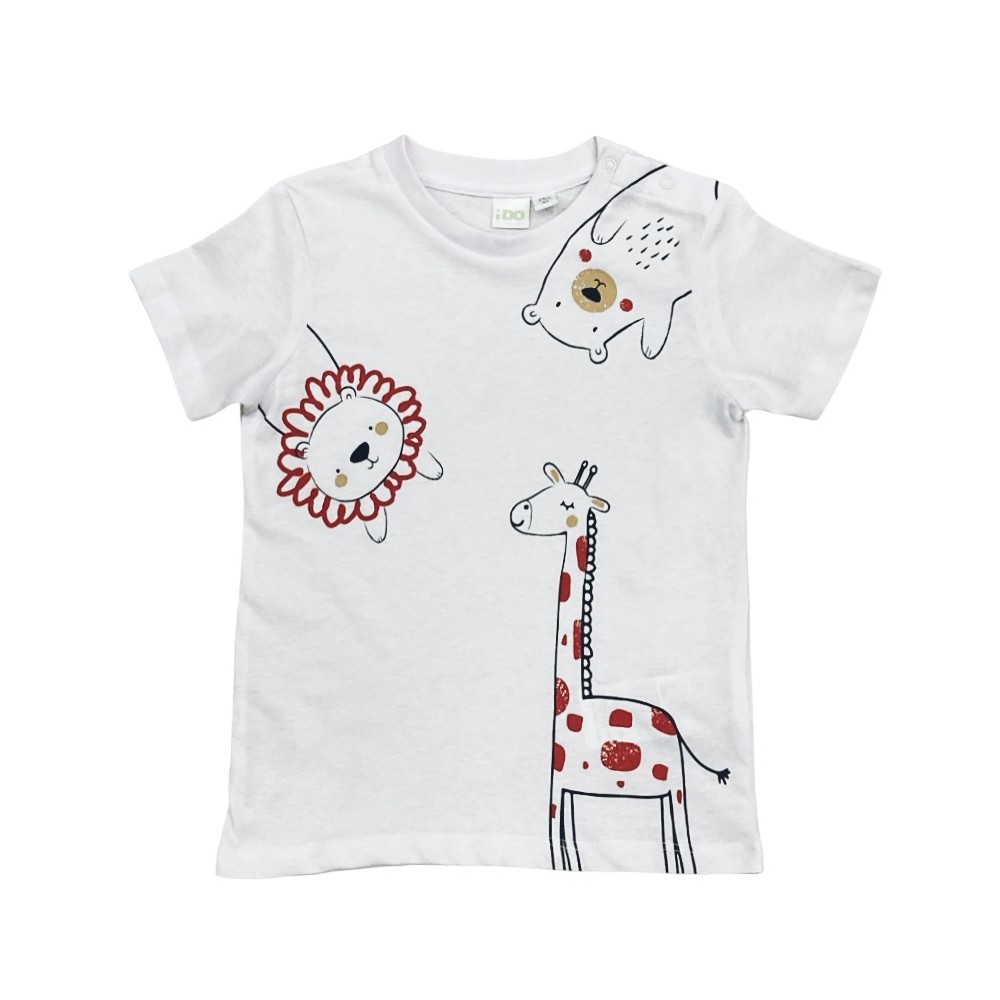 t-shirt baby cotone 1/24 mesi