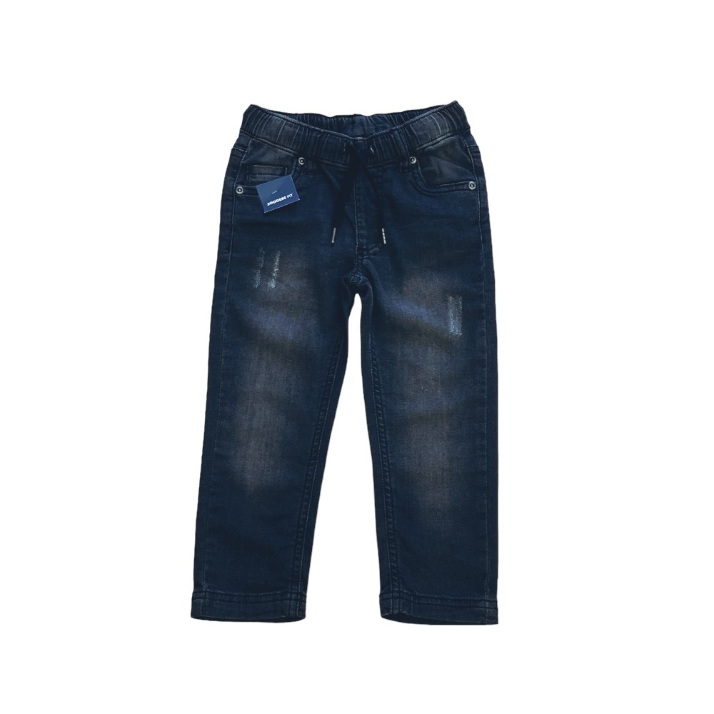 pantalaccio leggero denim maglia 3/7 anni