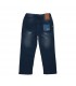 pantalaccio leggero denim maglia 3/7 anni