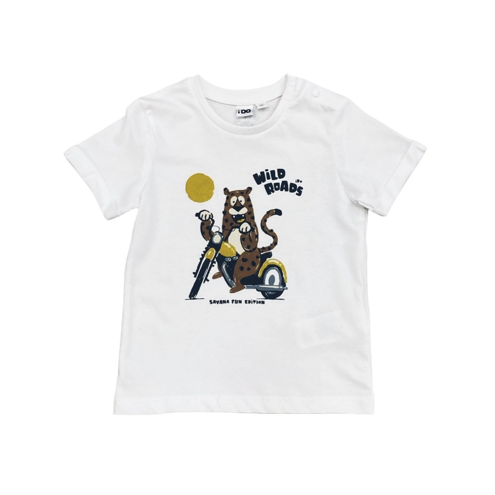 t-shirt boy jersey 3/8 anni