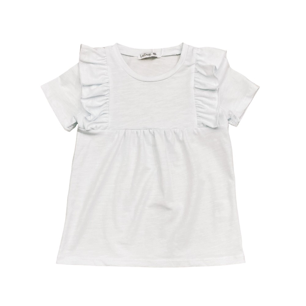 t-shirt girl jersey 3/4-11/12 anni