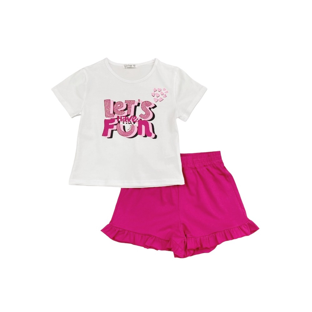 completo girl jersey 3/4-11/12 anni