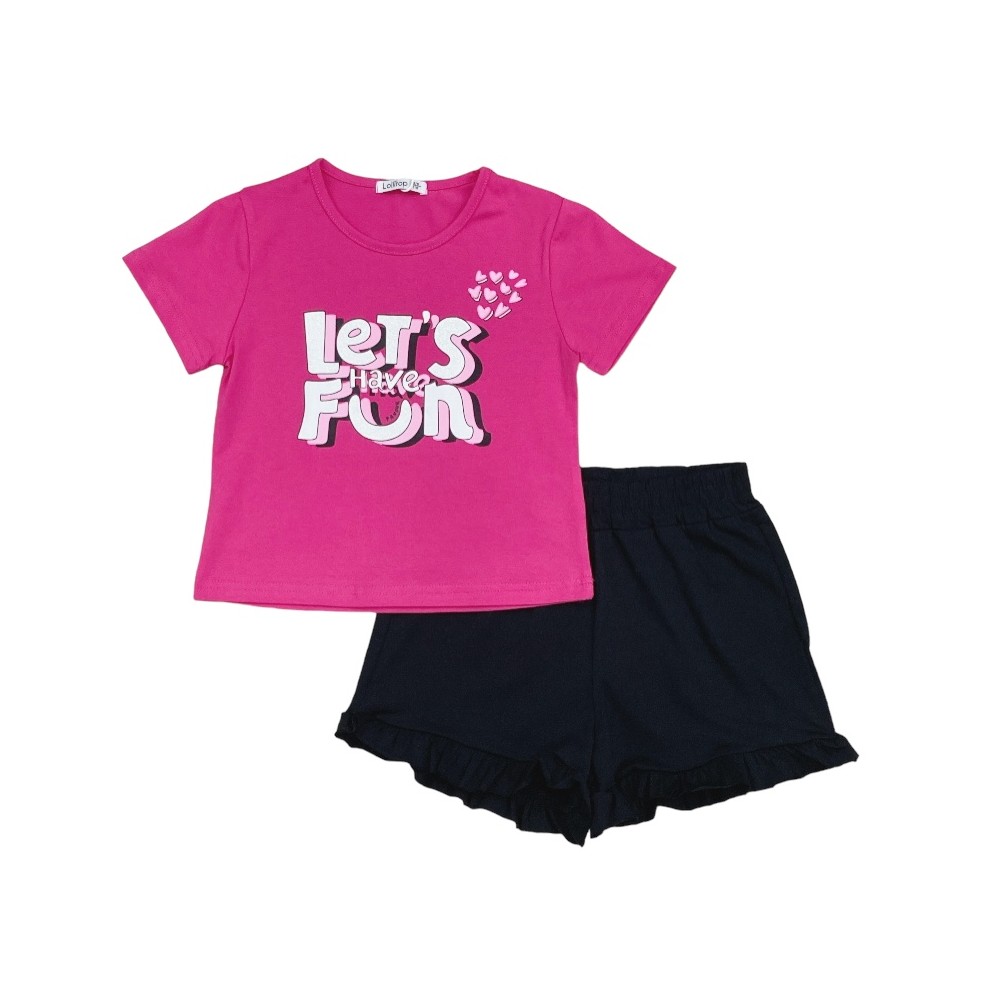 completo girl jersey 3/4-11/12 anni