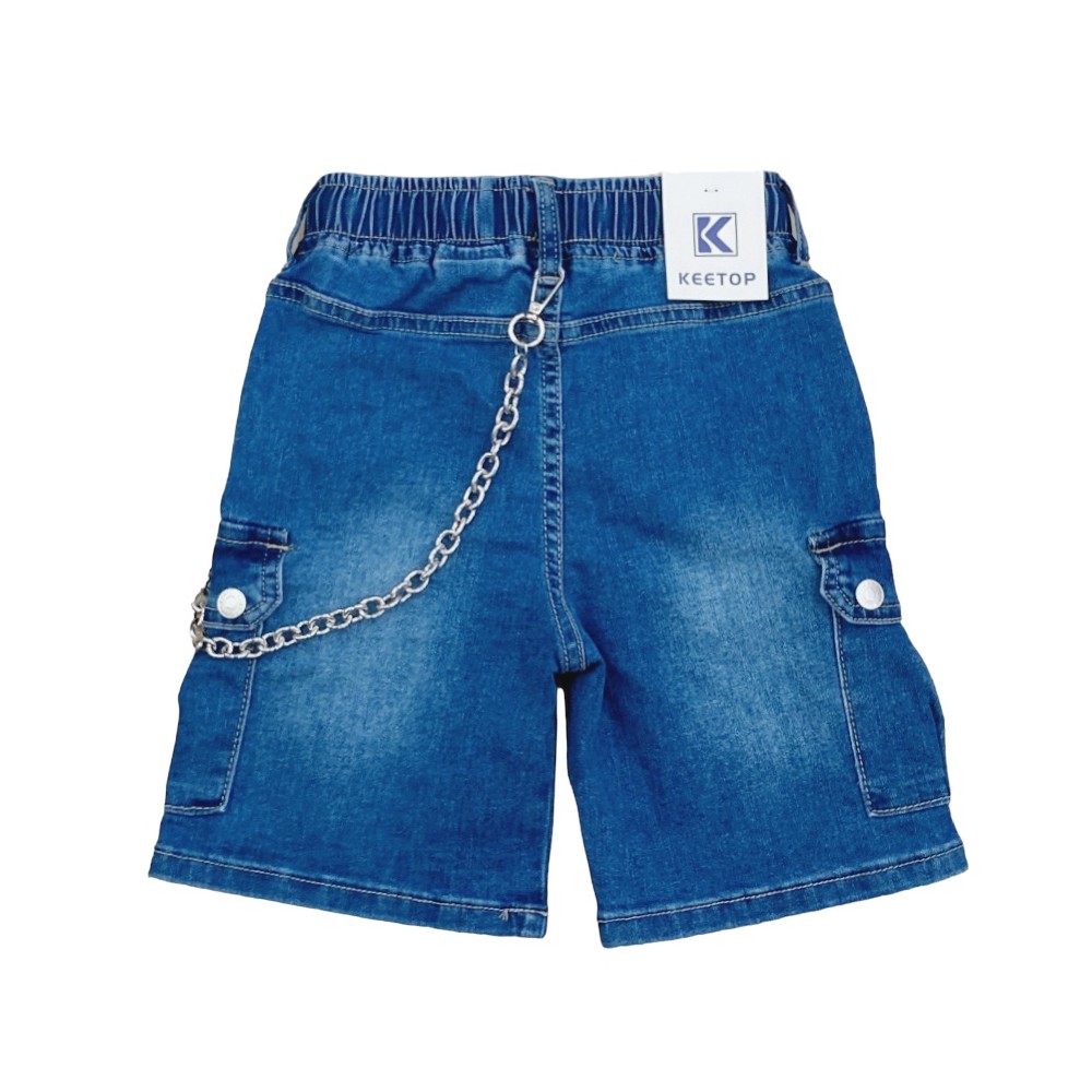 bermuda jeans boy 3-7/8 anni