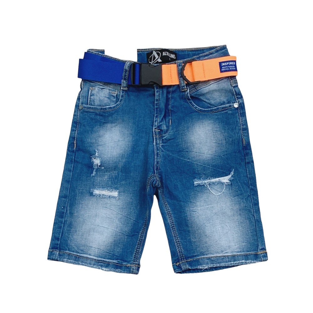 bermuda jeans boy 3-7/8 anni