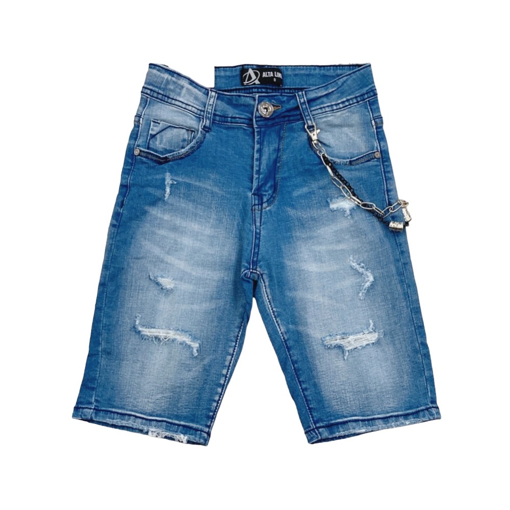 bermuda jeans boy 3-7/8 anni