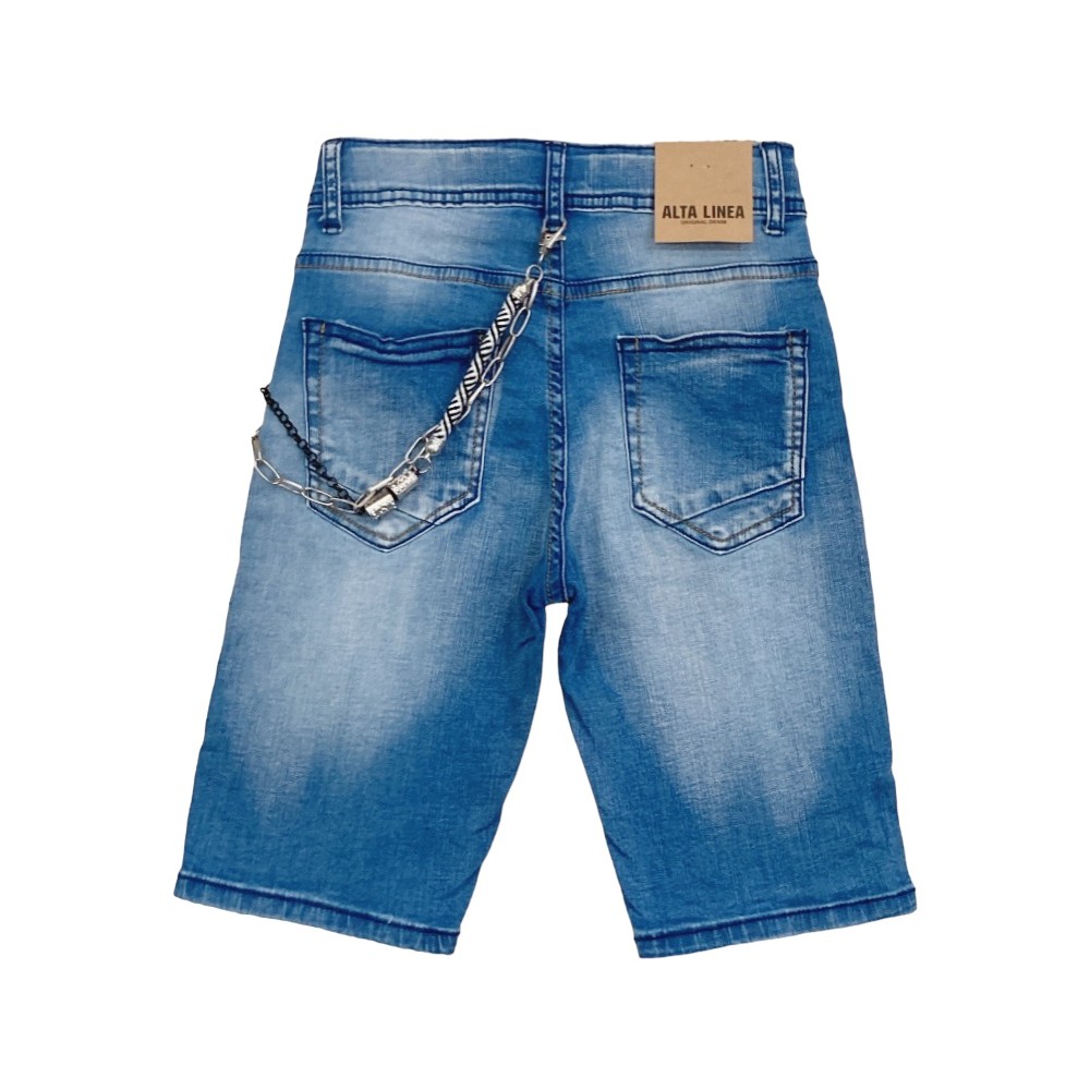 bermuda jeans boy 3-7/8 anni