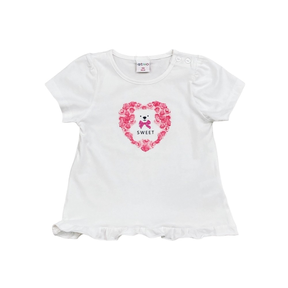 t-shirt baby jersey 6/36 mesi