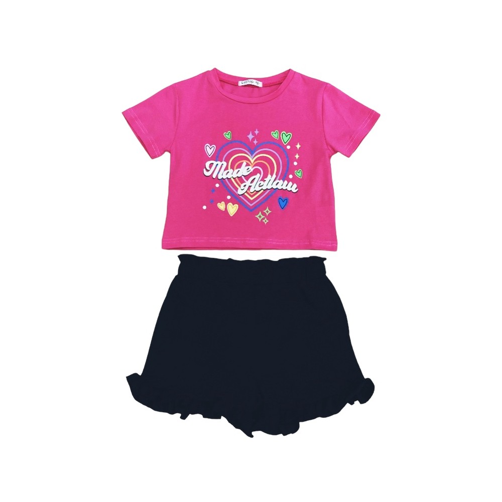 completo girl jersey 3/4-11/12 anni