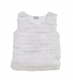 canotta girl jersey/tulle 3/4-11/12 anni