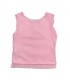 canotta girl jersey/tulle 3/4-11/12 anni