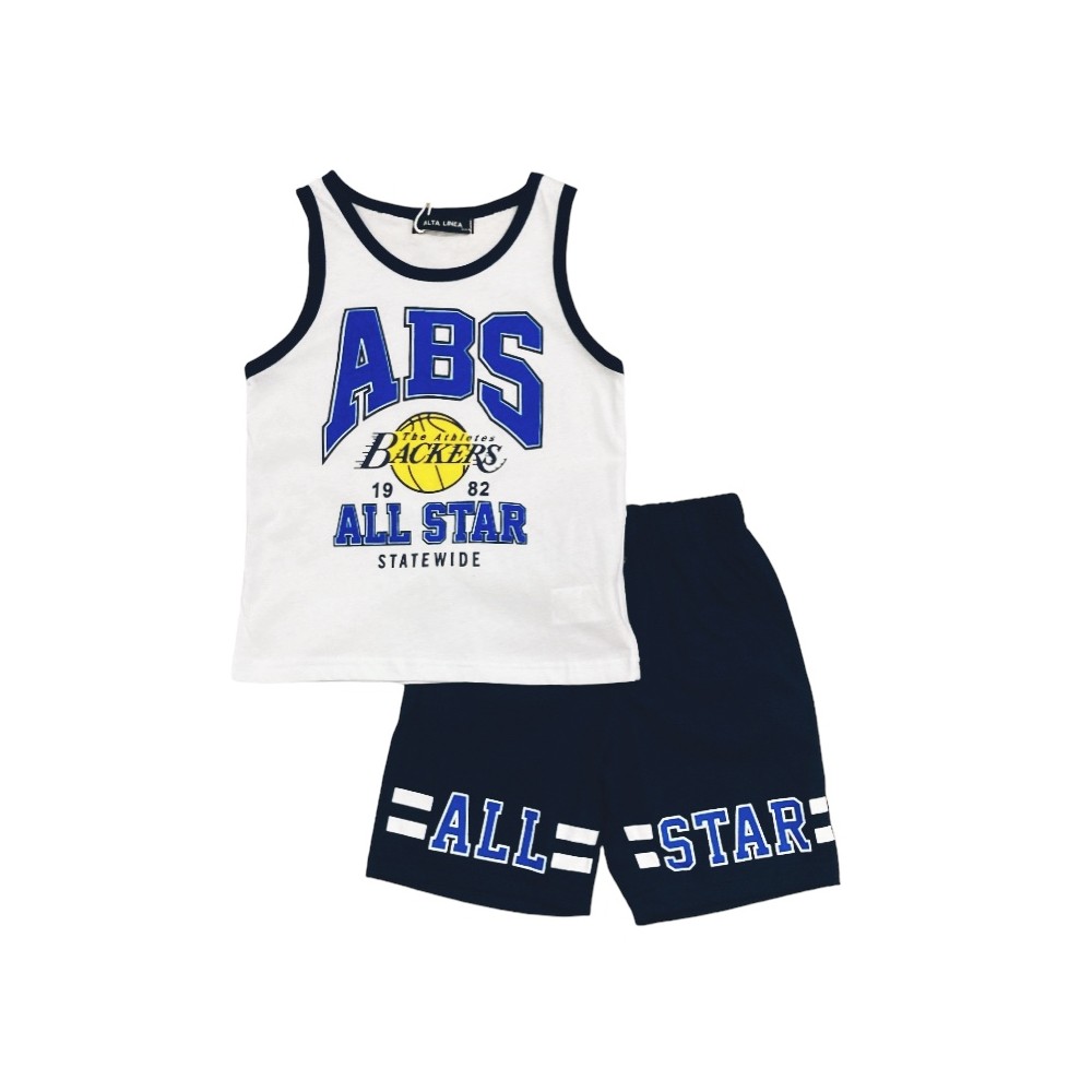 completo boy jersey 3/4-7/8 anni
