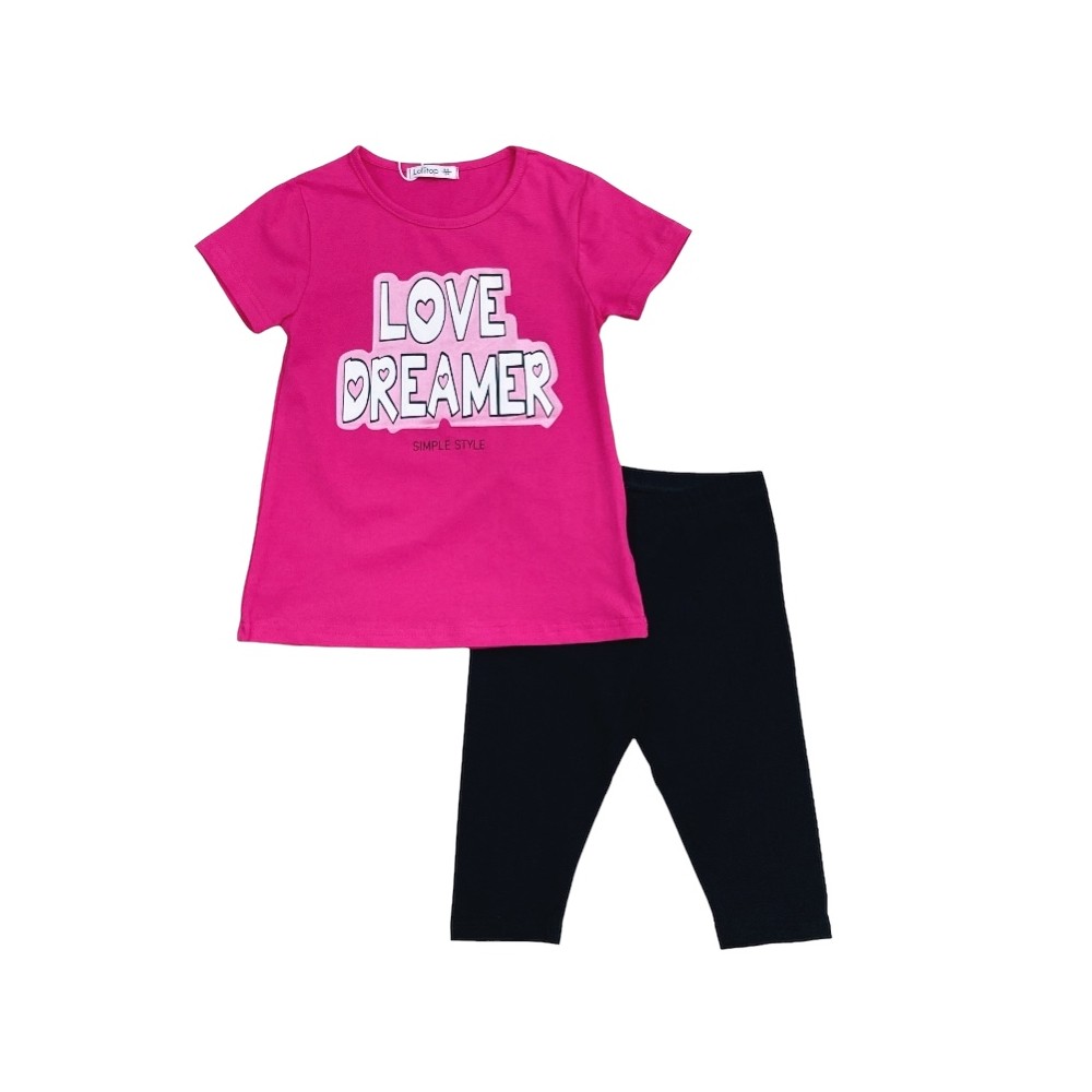 completo girl jersey 3/4-11/12 anni