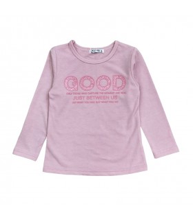 t-shirt girl caldo cotone 4/12 anni