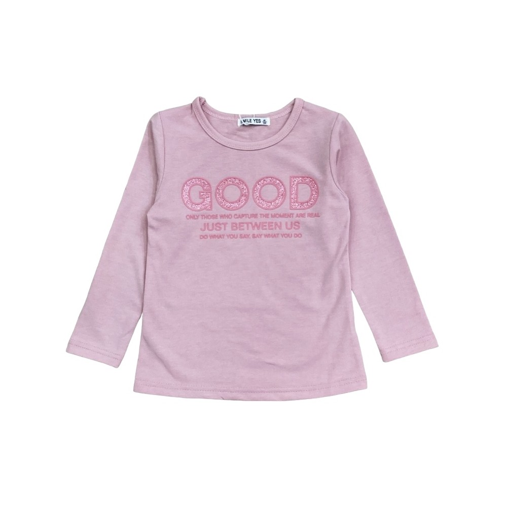 t-shirt girl caldo cotone 4/12 anni