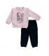 tuta baby felpina 12/36 mesi
