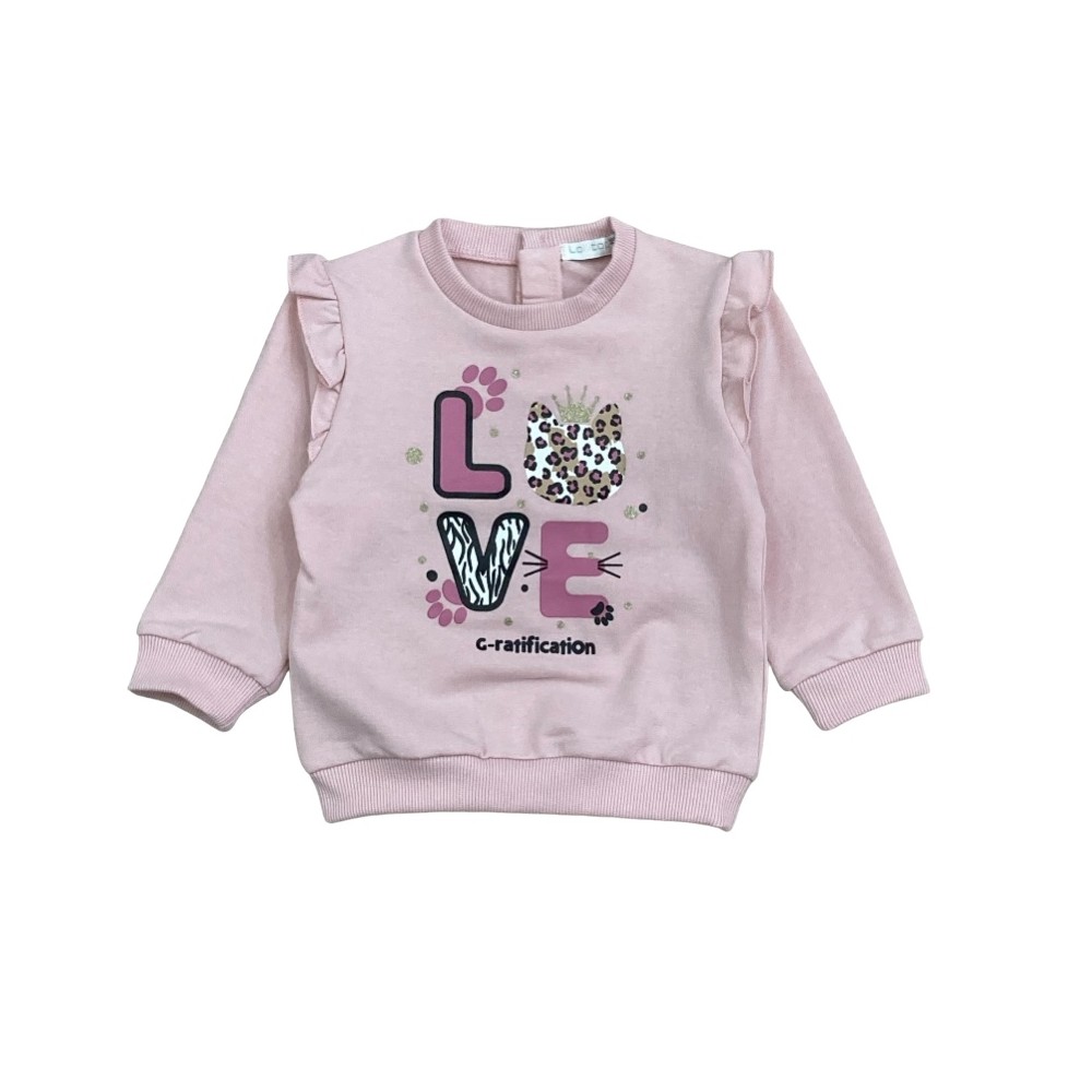 tuta baby felpina 12/36 mesi