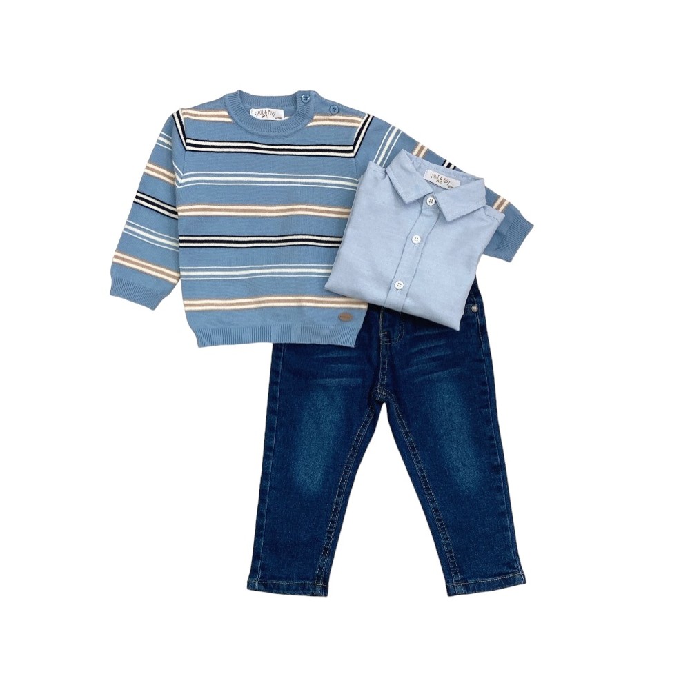 completo baby 3 pezzi 12/36 mesi