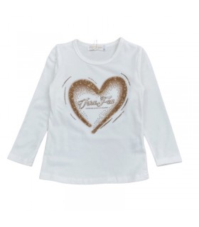 t-shirt caldo cotone 4/12 anni
