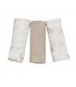 set 3 pezzi mussole cotone