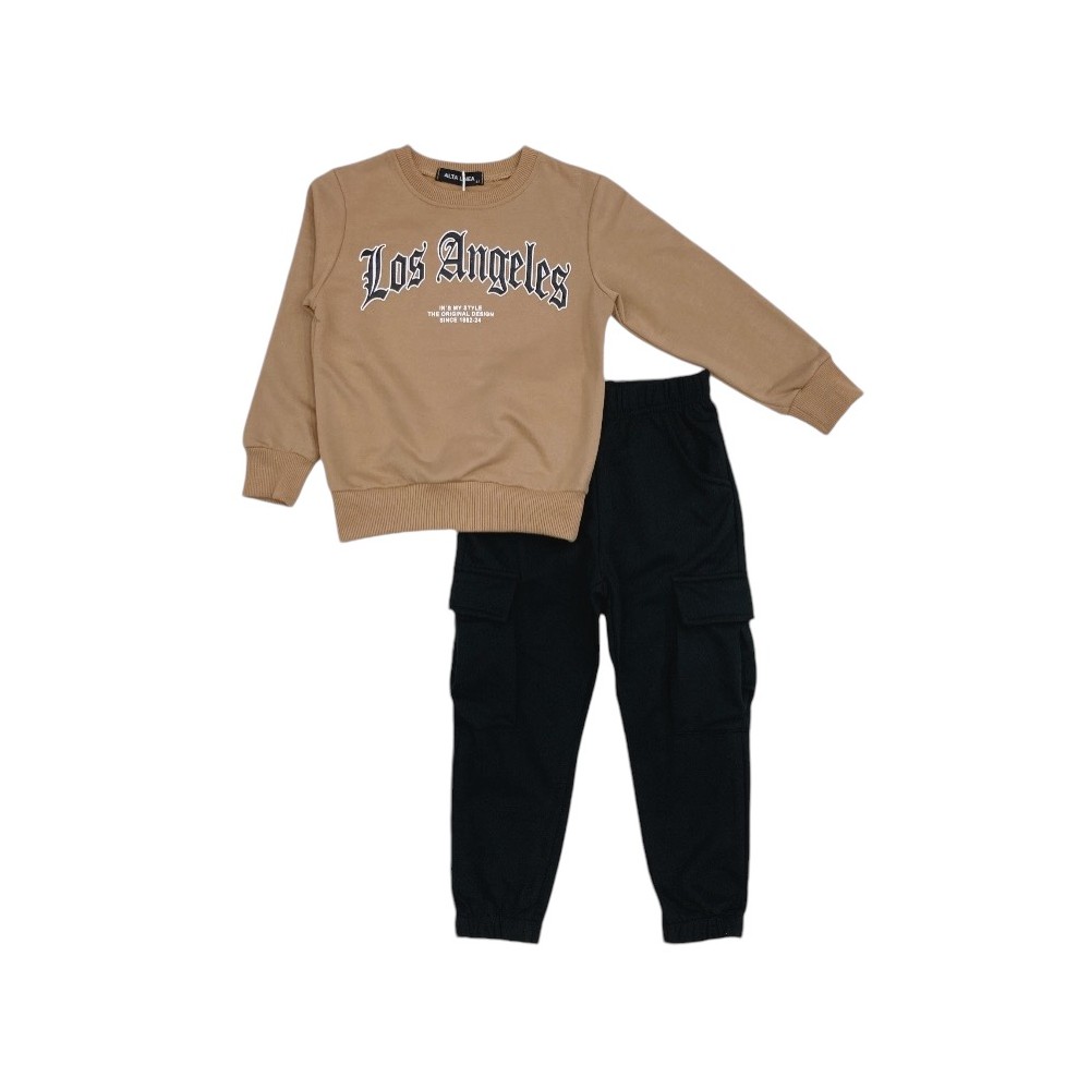 tuta boy felpina 4/14 anni