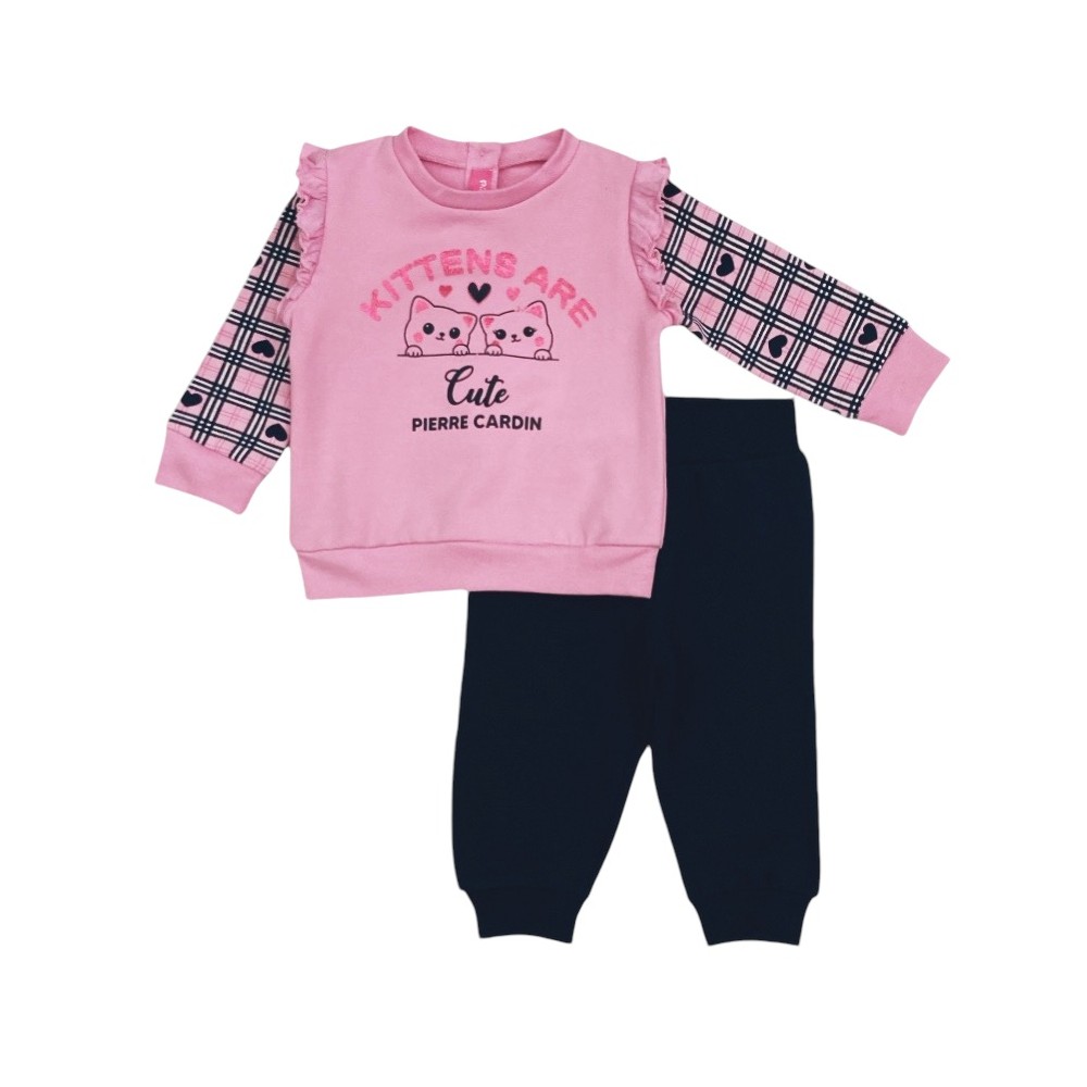 tuta baby felpata 3/12 mesi