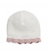 cappellino neonata misto lana
