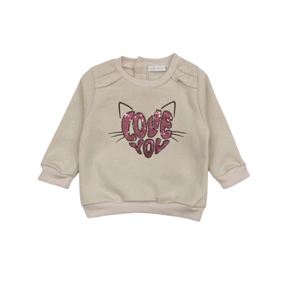 tuta baby felpata 12/36 mesi