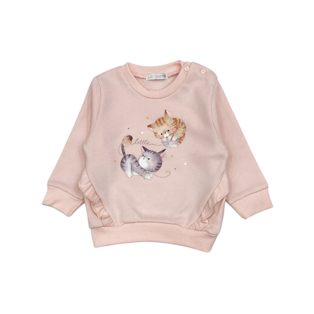 tuta baby felpata 3/18 mesi