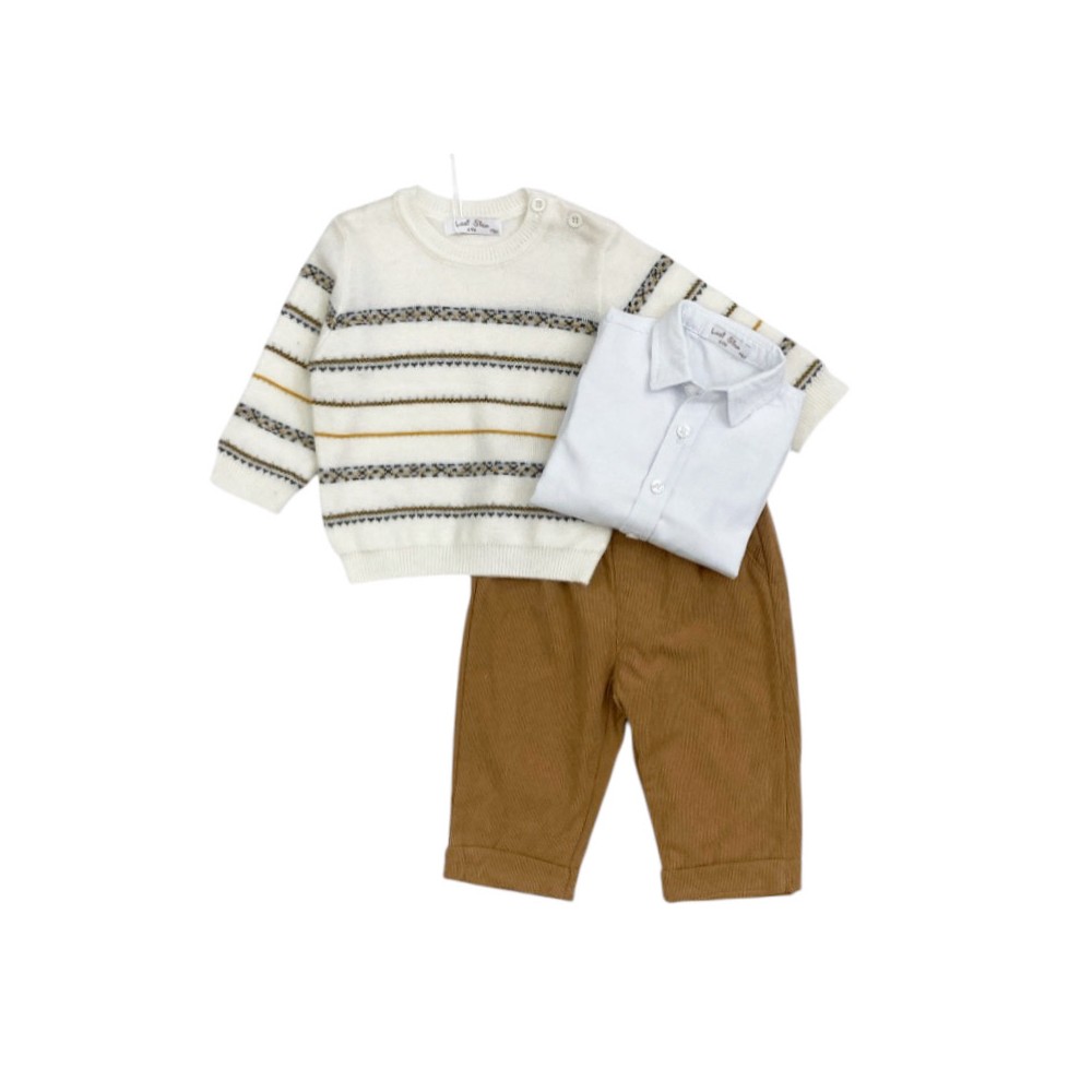 completo baby 3 pezzi 3/18 mesi
