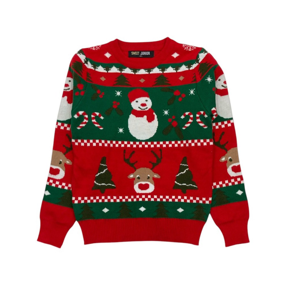 maglia boy natalizia 4/12 anni