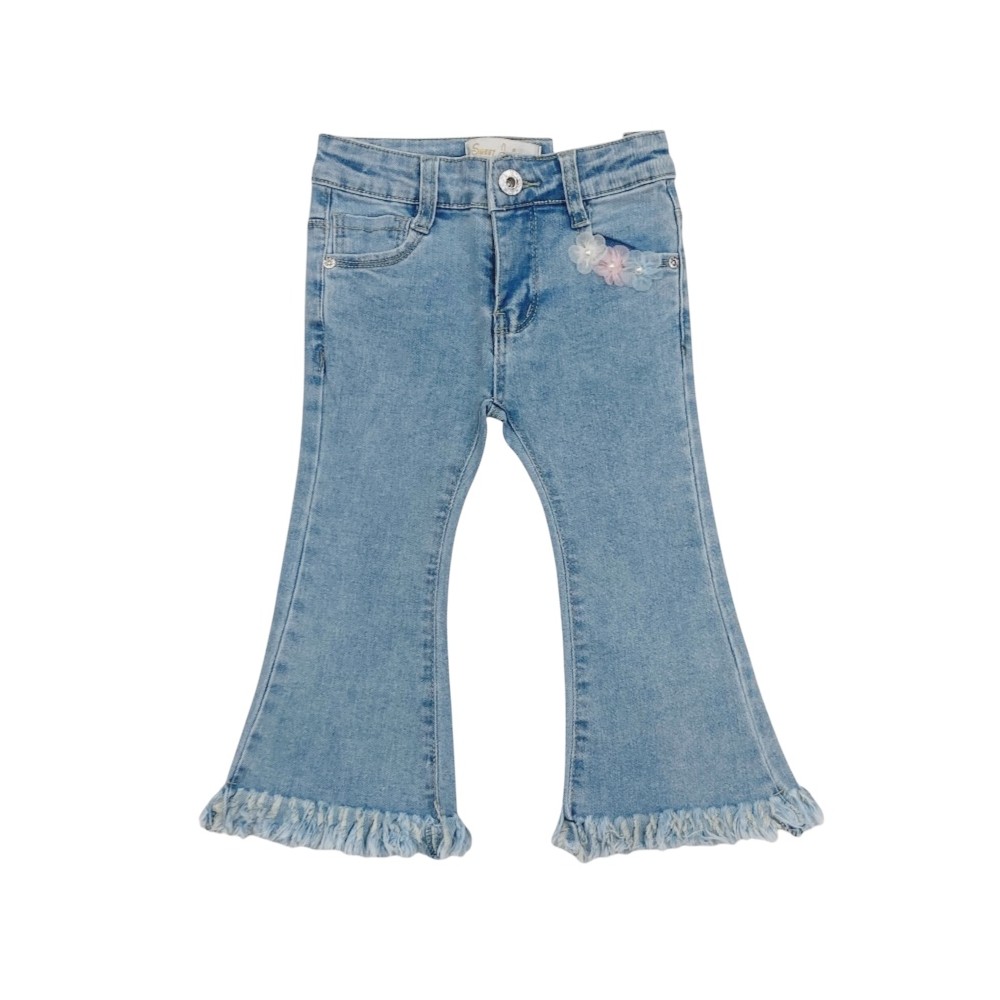 jeans leggero baby a zampa 12/36