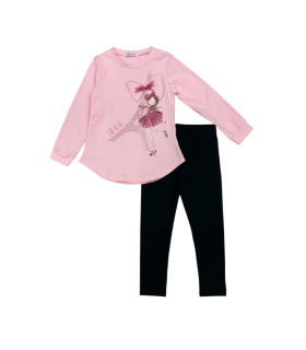 completo girl jersey 3/7 anni