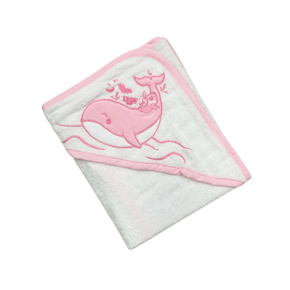 accappatoio neonata spugna