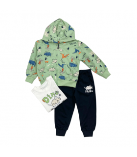 tuta baby felpa leggera 12/36 mesi