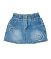minigonna baby jeans 12/36 mesi