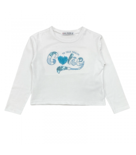 t-shirt girl jersey 4/12 anni