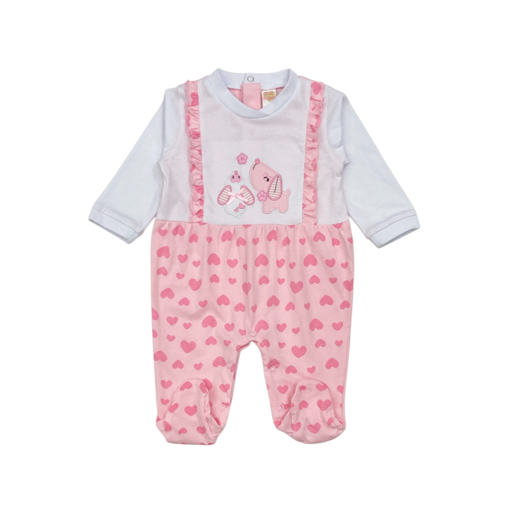 tutina neonata in jersey 0/3-9/12 mesi