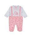 tutina neonata in jersey 0/3-9/12 mesi