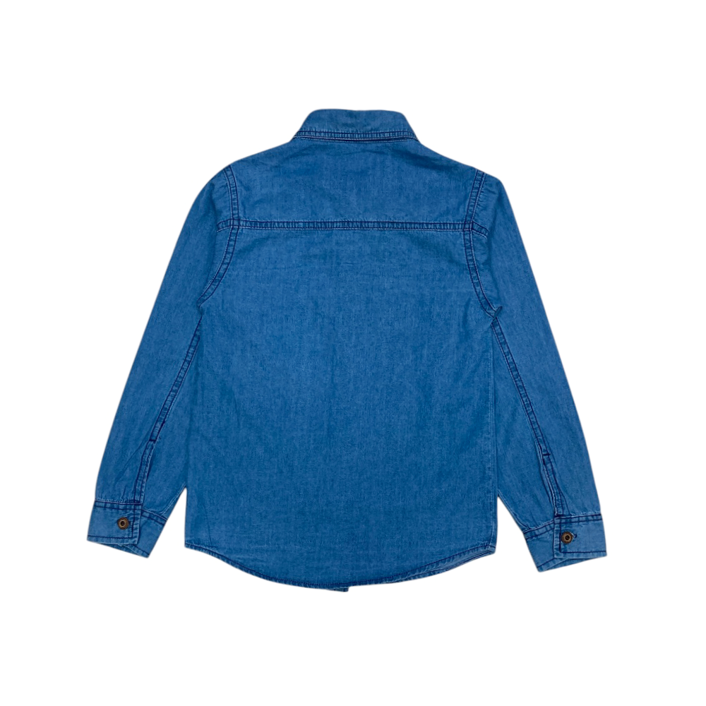 camicia jeans boy 4/14 anni