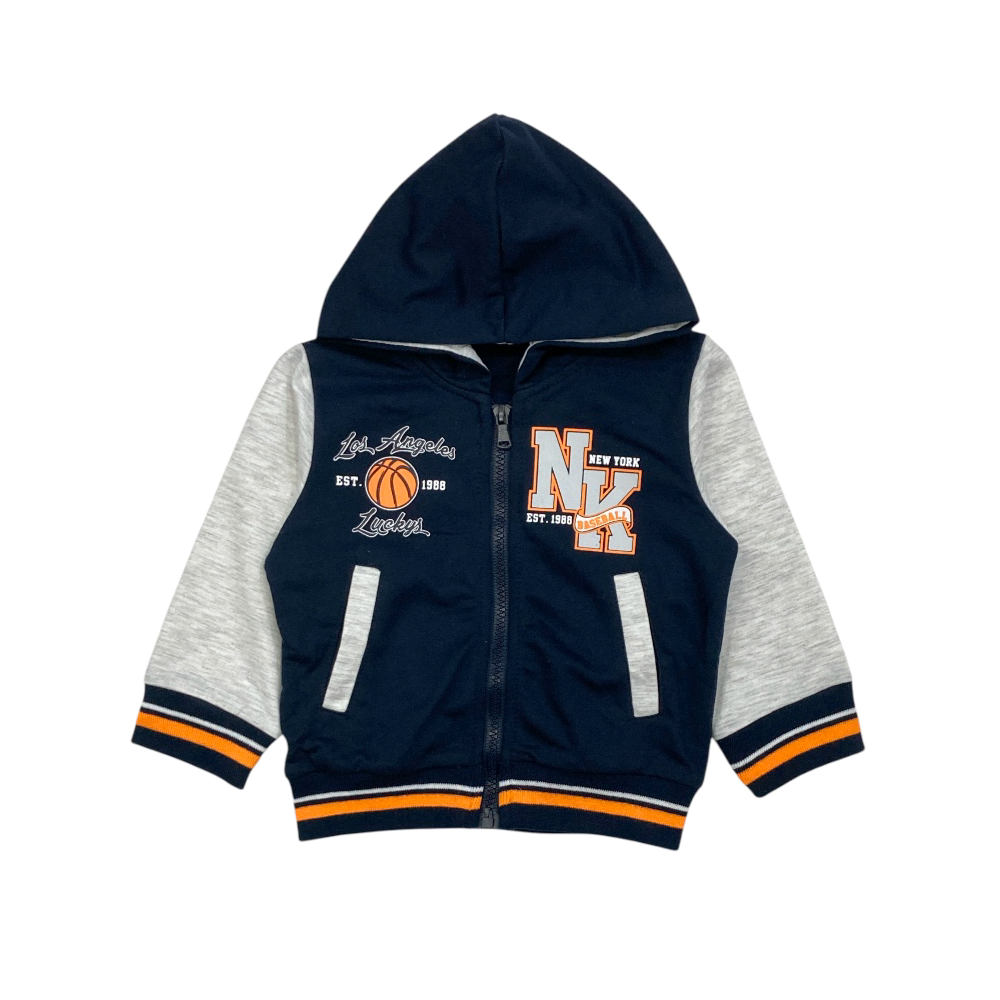 tuta baby felpa leggera 12/36 mesi