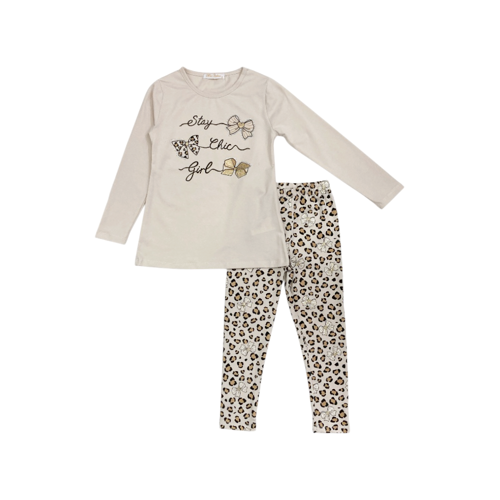 completo girl jersey 4/12 anni
