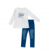 completo girl jersey 3/4-7/8 anni