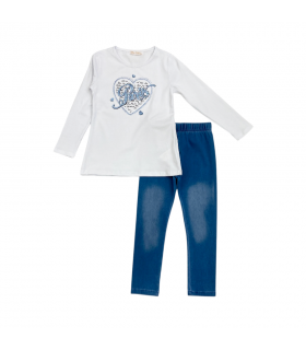 completo girl jersey 3/4-7/8 anni