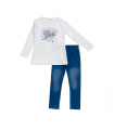 completo girl jersey 3/4-7/8 anni