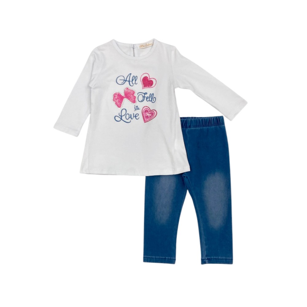 completo baby jersey 12/36 mesi