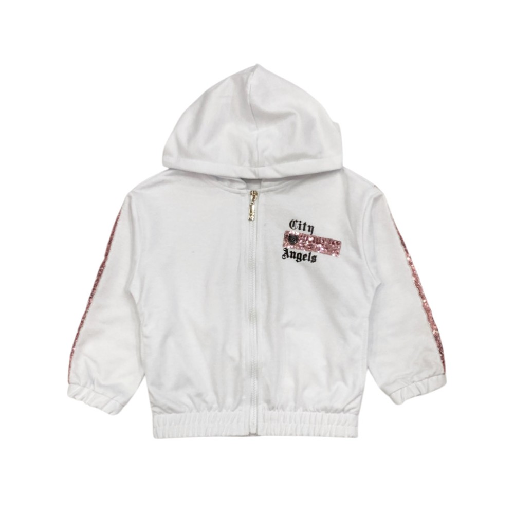 tuta girl felpa leggera 3/4-11/12 anni